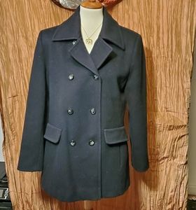 Pendleton 100% Wool Pea Coat Size 10